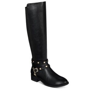 🌻NEW w/box Thalia Sodi Black Vallie Riding Boots Shoes Women's Size 7